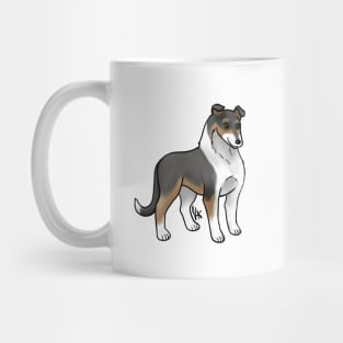 Dog - Smooth Collie - Tri-color Mug